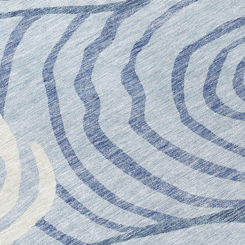 Leis Abstract Indoor Rug, Rectangle 2'6" x 3'10"