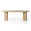Jaylen Oval Oak Extendable Dining Table-1168424094