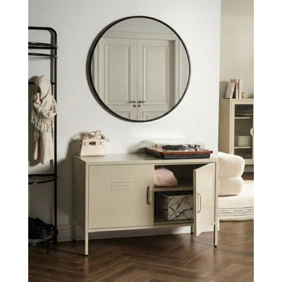 Storage Unit Metal Light Beige