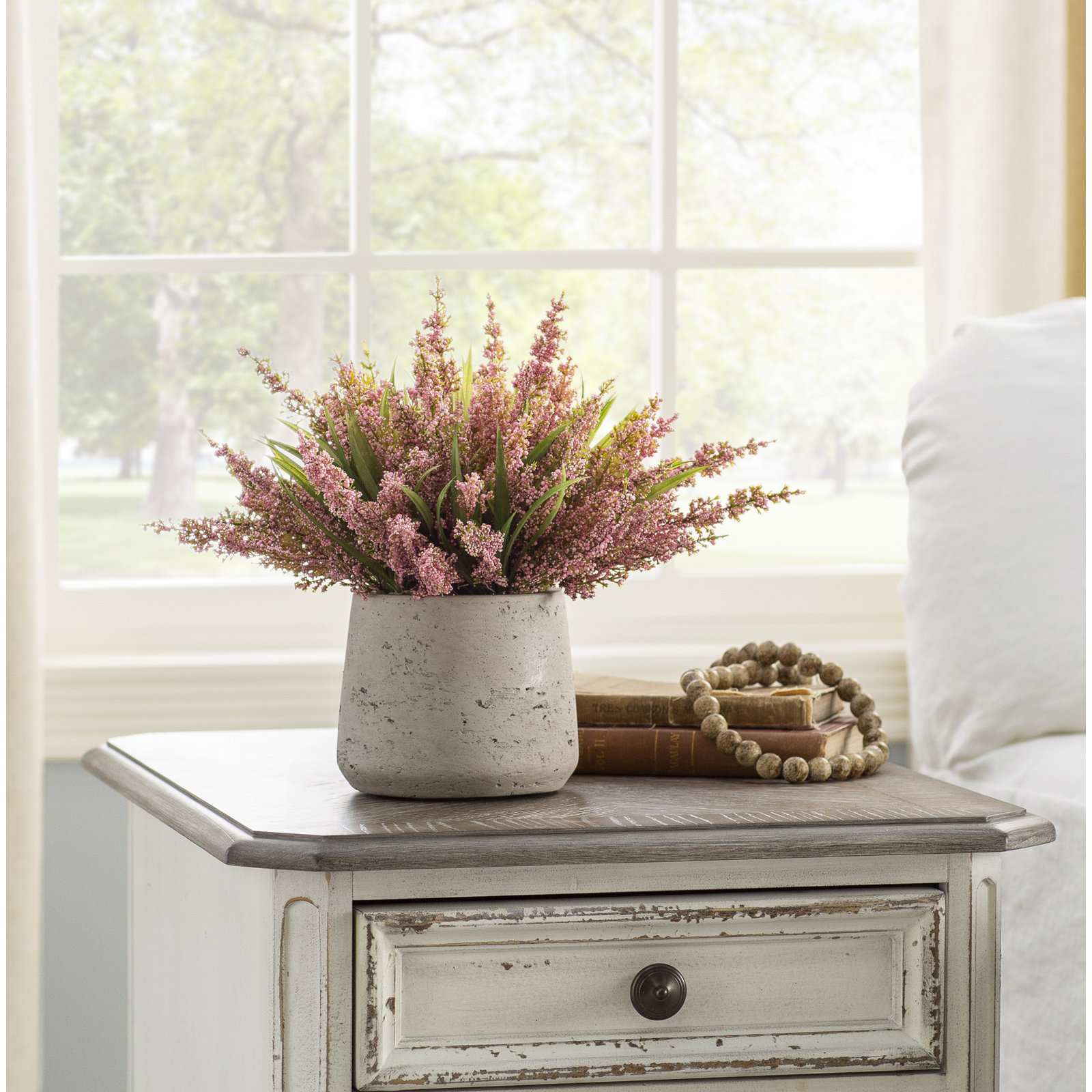 Ferdinand Lavender Floral Arrangement, Pink