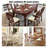 Chair Cushion With Ties For Dining Chair(Set Of 6)-581236959