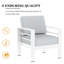 Metal Outdoor Lounge Chair-1460055073
