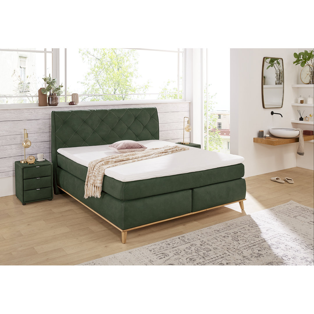 Boxspringbett Rodovre mit Topper