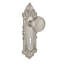 Victorian Plate with Decorative Keyhole and Craftsman Door Knob-1386068803