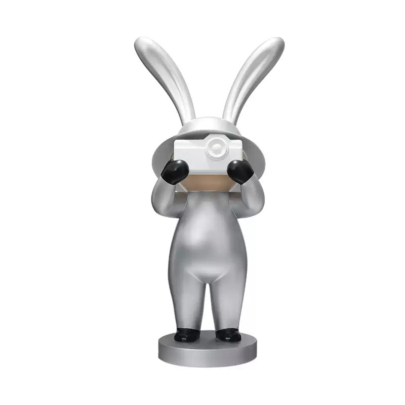 Light Luxury Cartoon Rabbit Floor Ornament