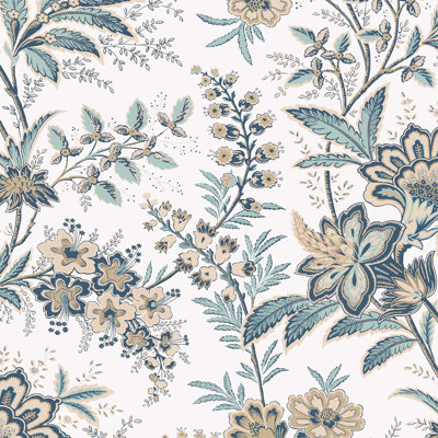 Laura Ashley Marlbrook Pale Linen Wallpaper -  Winston Porter, B8F51C41FD1E4A1EA2BA3313544D58CB