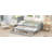 Platform Bed with Trundle and Drawers-1236542430