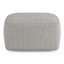 Pouf carré en coton 20 po Nate-1558665321