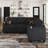 Penelopa 4-Seat Chenille Modular Sofa with Storage -260427074