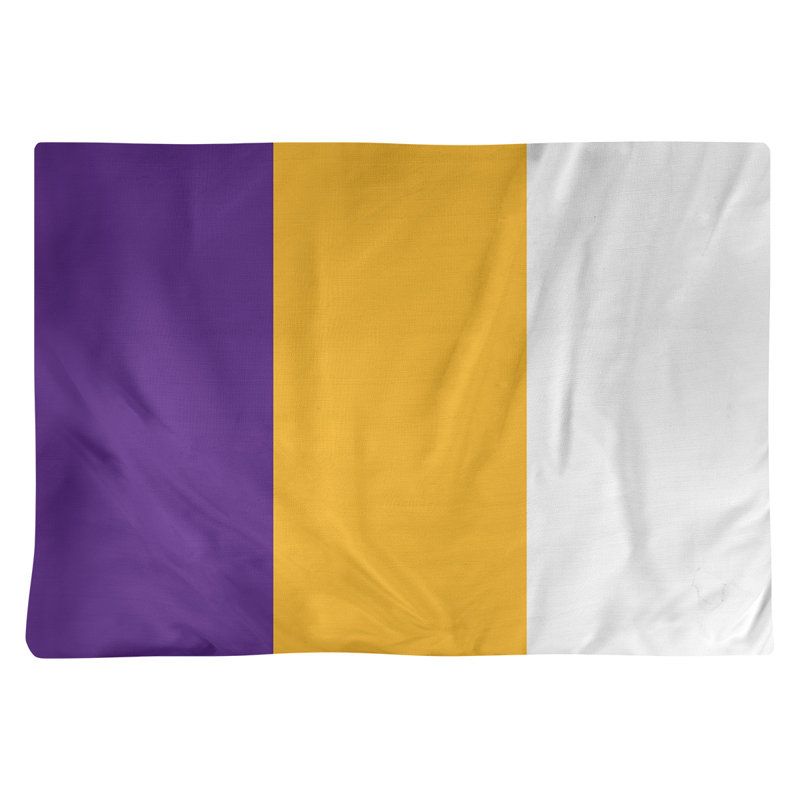 Récapitulatif 18" basket Los Angeles LA, Mauve / doré / blanc, Sergé de coton