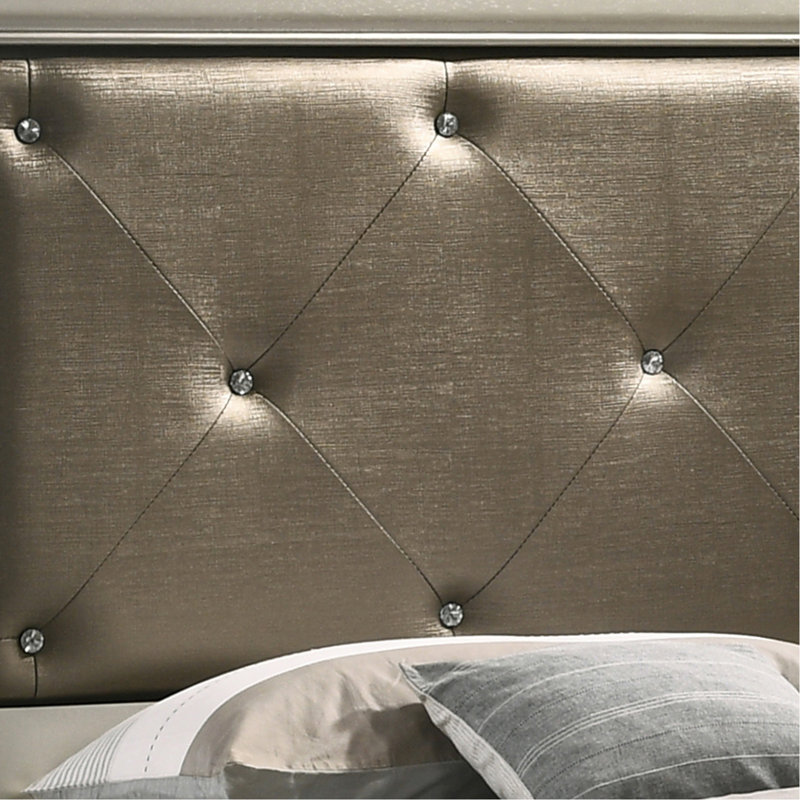 Lit simple Elegant Silver Champagne, Champagne