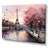 Pink Twilight Rendezvous In Paris II - Amusement Parks Canvas Prints-2092999887-2092999922-2123554320