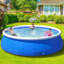 Piscine gonflable en filet à ressorts gonflables papillon * 183 * 51-114727954
