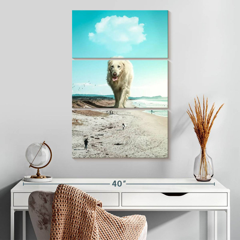 Brampt Wander Dog, H 32 po x l 20 po
