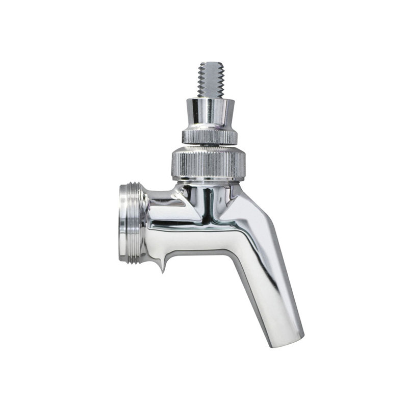 Kegco Stainless Steel Dual Tap Conversion Kit with Adjustable Temperature