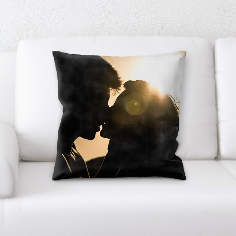 Coussin coucher de soleil