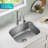 KRAUS Premier Undermount Single Bowl 18-Gauge Stainless Steel Kitchen Sink-98285497