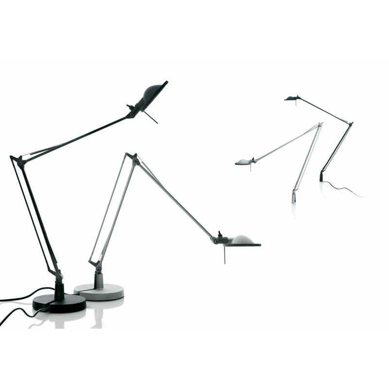 Berenice Small Table Lamp, Black, Black, 24" H x 5.3" W x 5.3" D