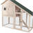 Bunny Cage,Weatherproof Rabbit Hutch,Spacious Pet House
