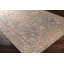 Tapis oriental gris moyen / orange brûlé Allie tissé à la main-140718986