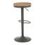 Tabouret de bar réglable 2 pièces 360 degrés et pivotant à 360 degrés-94413573