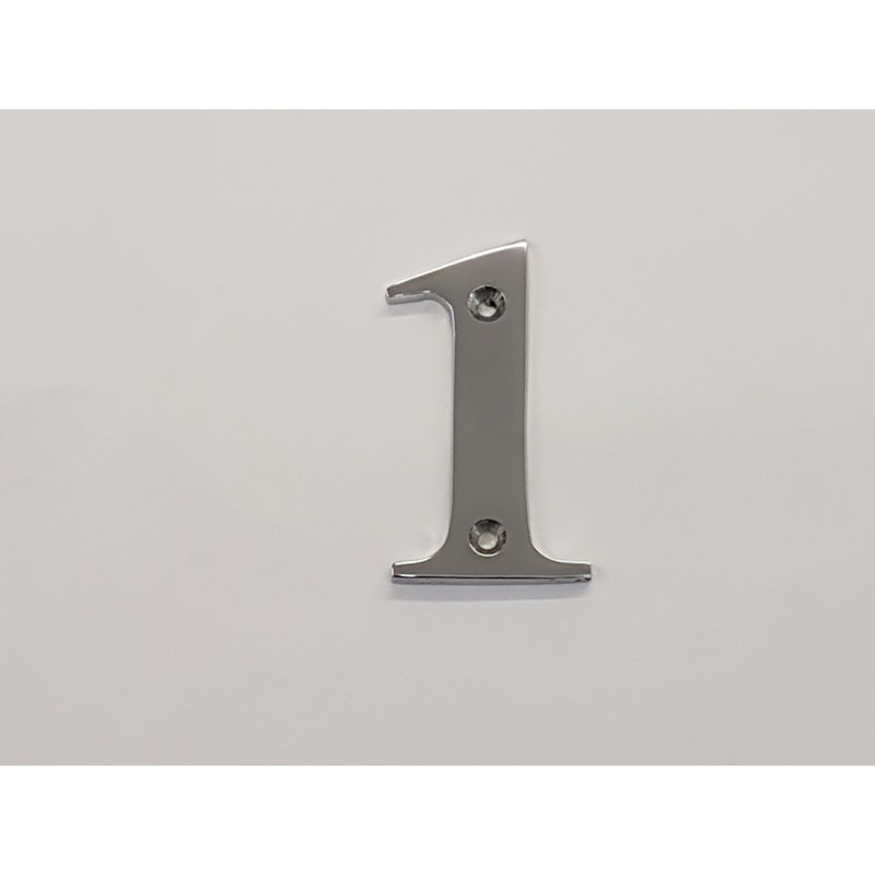 Cadarrah 19.3cm H Metal House Number, 1