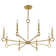 Noah 8-Light Chandelier in Gold Armory by Breegan Jane