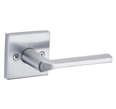 Lisbon Single Dummy Door Lever with Square Trim
