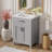 Space-saving Vanity Solid Wood Modern Compact Bathroom