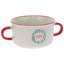 Speckled Stoneware Christmas Soup Mugs