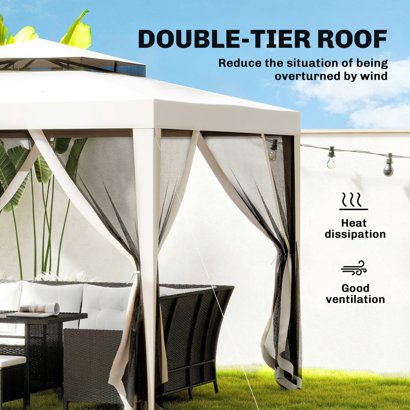 Party Tent, Cream White