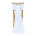 100% polyester bleu glacier