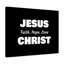 Jesus Christ, Faith, Hope, Love - Wrapped Canvas Print-886882166