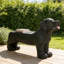 Banc de jardin extérieur Banc décoratif pour chien MGO Banc de patio pour cour arrière