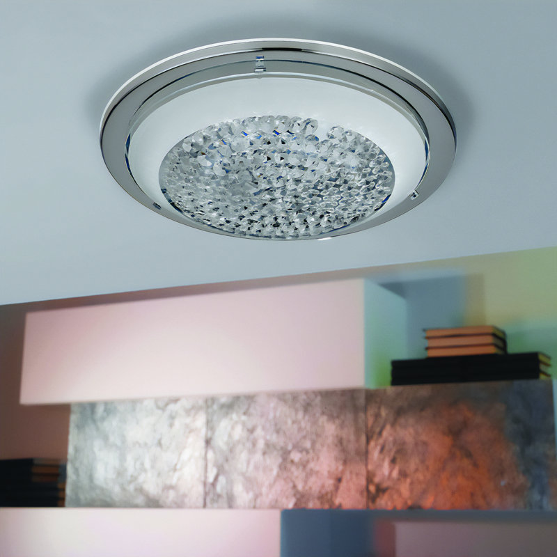 Oydis LED Flush Mount, 8.5cm H x 29cm W x 29cm D
