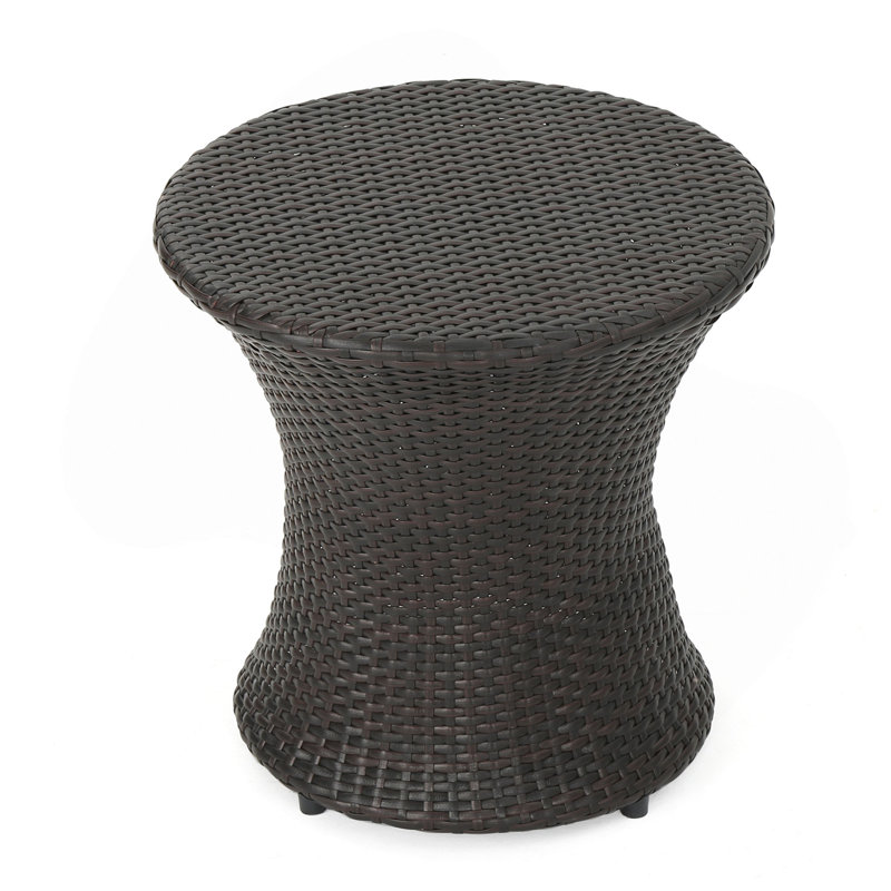 Table de bout 19 po (sans plateau en verre), table de bout Kono