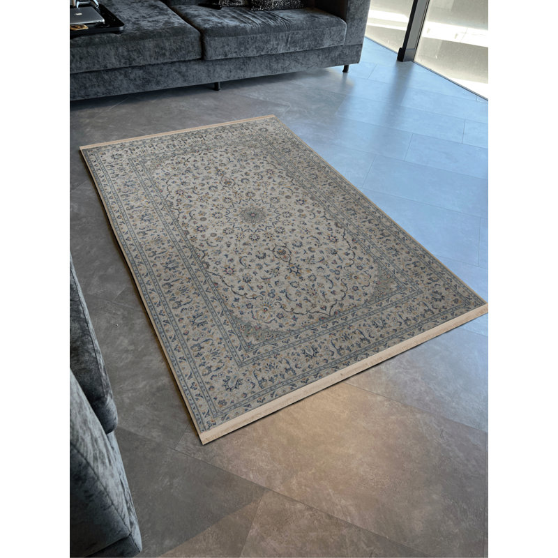 Tapis rectangulaire Vittorina, Tapis de couloir 2 pi 8 po x 7 pi 11 po