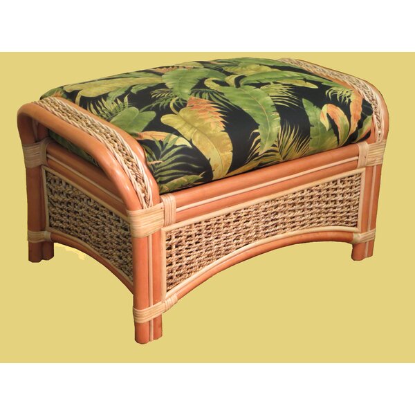 Keiper Ottoman Bayou Breeze Fabric: Academy Apricot