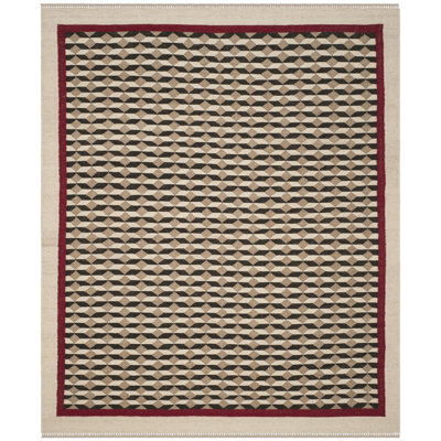 Ralph Lauren Tumbling Water Wool Geometric Rug