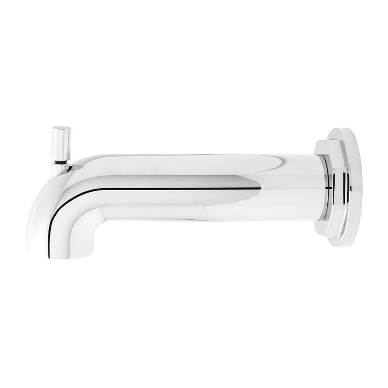 Signature Hardware Greyfield Tub Spout with Diverter, Chrome