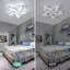 Rachna 5-head 60cm LED Integrated Semi Flush Mount Ceiling Light-81302659-81302661