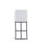 Accent Stool  - Counter  In White