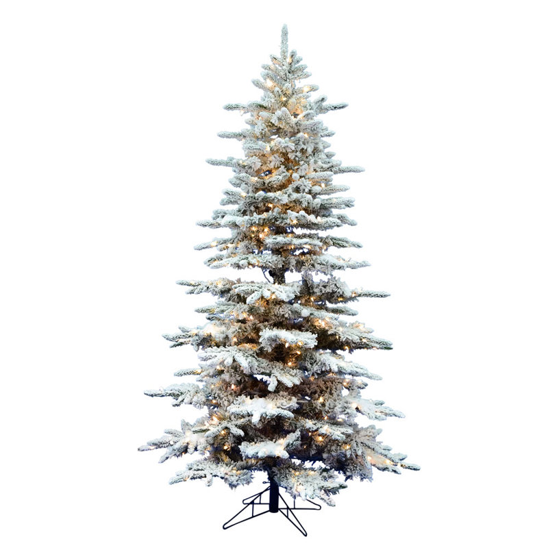6' H Lighted Artificial Fir Christmas Tree