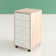 Cowell 15.75'' Wide 5 -Drawer Mobile File Cabinet
