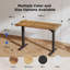 Adjustable Metal Base Computer Desk-562751441
