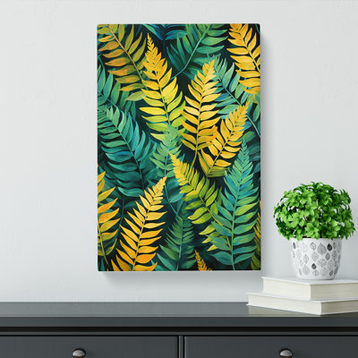 Fern Leaf Expressionism No.3 - Print