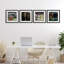 Sports Balls In Action, ensemble de 4 impressions sous verre encadrées, design par Kim Allen-1275322342-1275322341