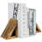 Triangular Decorative Solid Wood Bookends