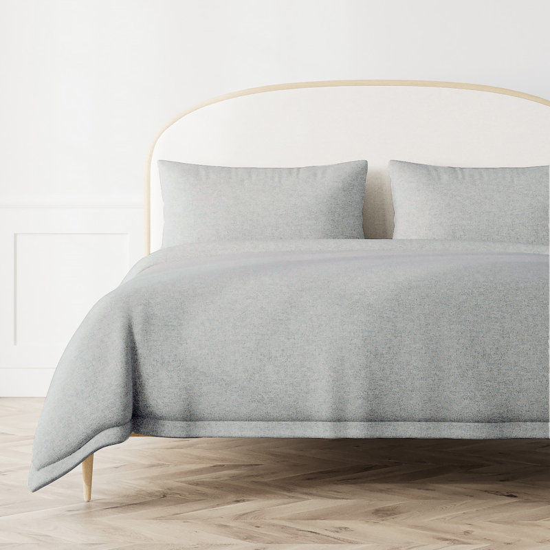 Isla Duvet Cover, King Duvet Cover, Slate