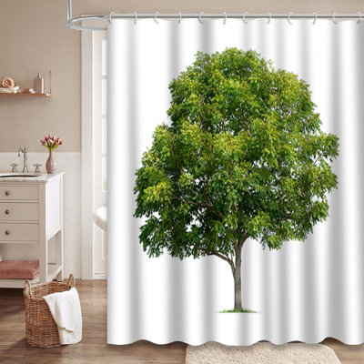 Rideau de douche Green Big Tree